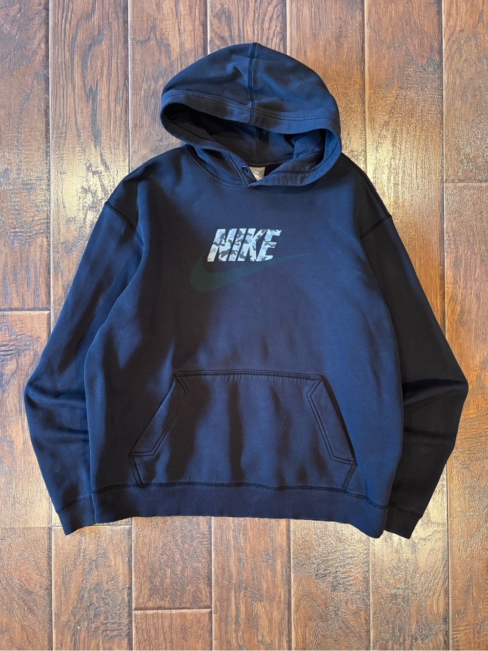Vintage Y2K Nike Spellout Hoodie